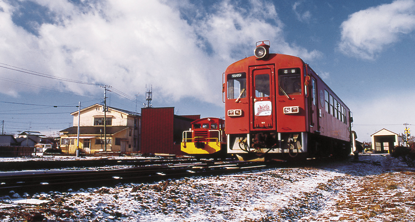 冬空の下のくりでん