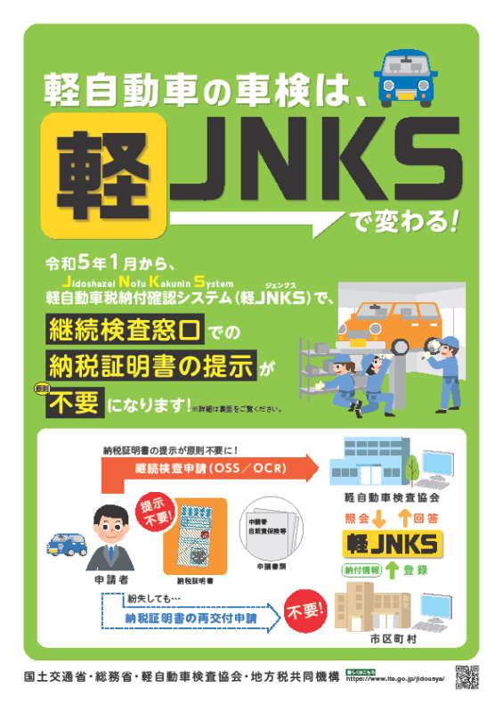 軽JNKSチラシの表面