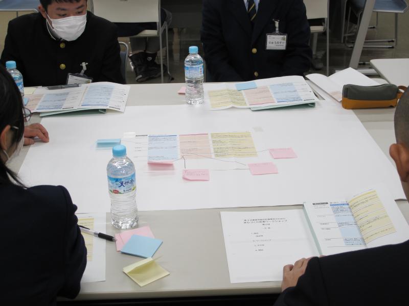 第1回の振り返りをしている様子