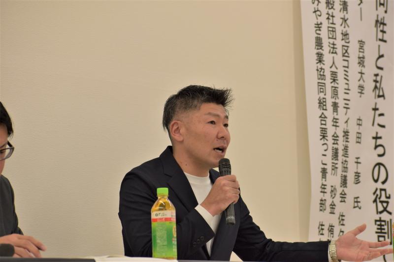 佐々木智氏の写真