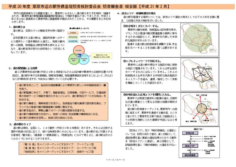 調査報告書 概要版【平成31年2月】1