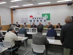 議会報告会の様子