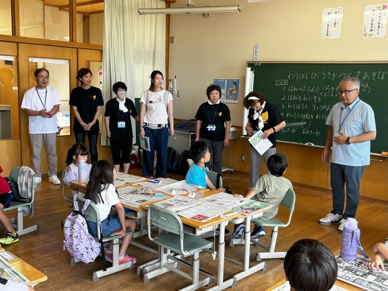 放課後子ども教室_割りばしヒコーキ