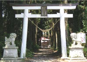志波姫神社の外観