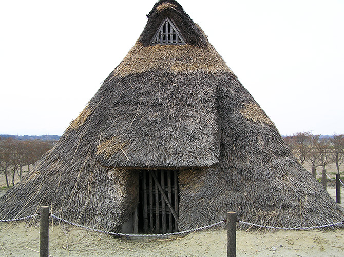 糖塚遺跡 竪穴住居