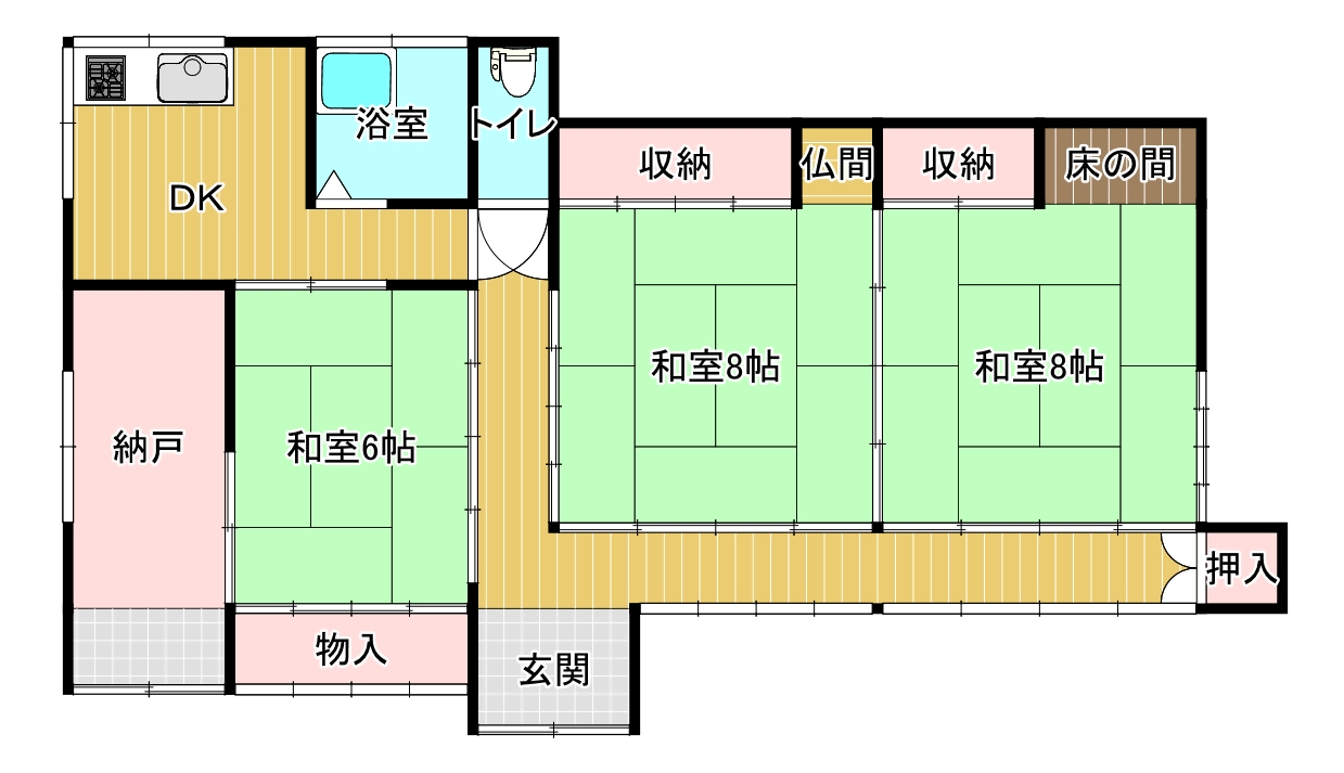 物件0212間取の画像