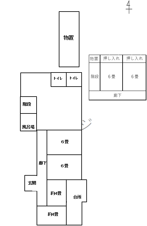 物件0219間取の画像