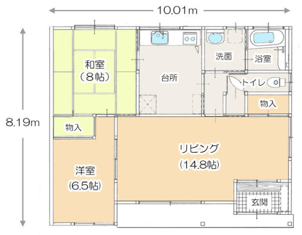 物件0231間取の画像